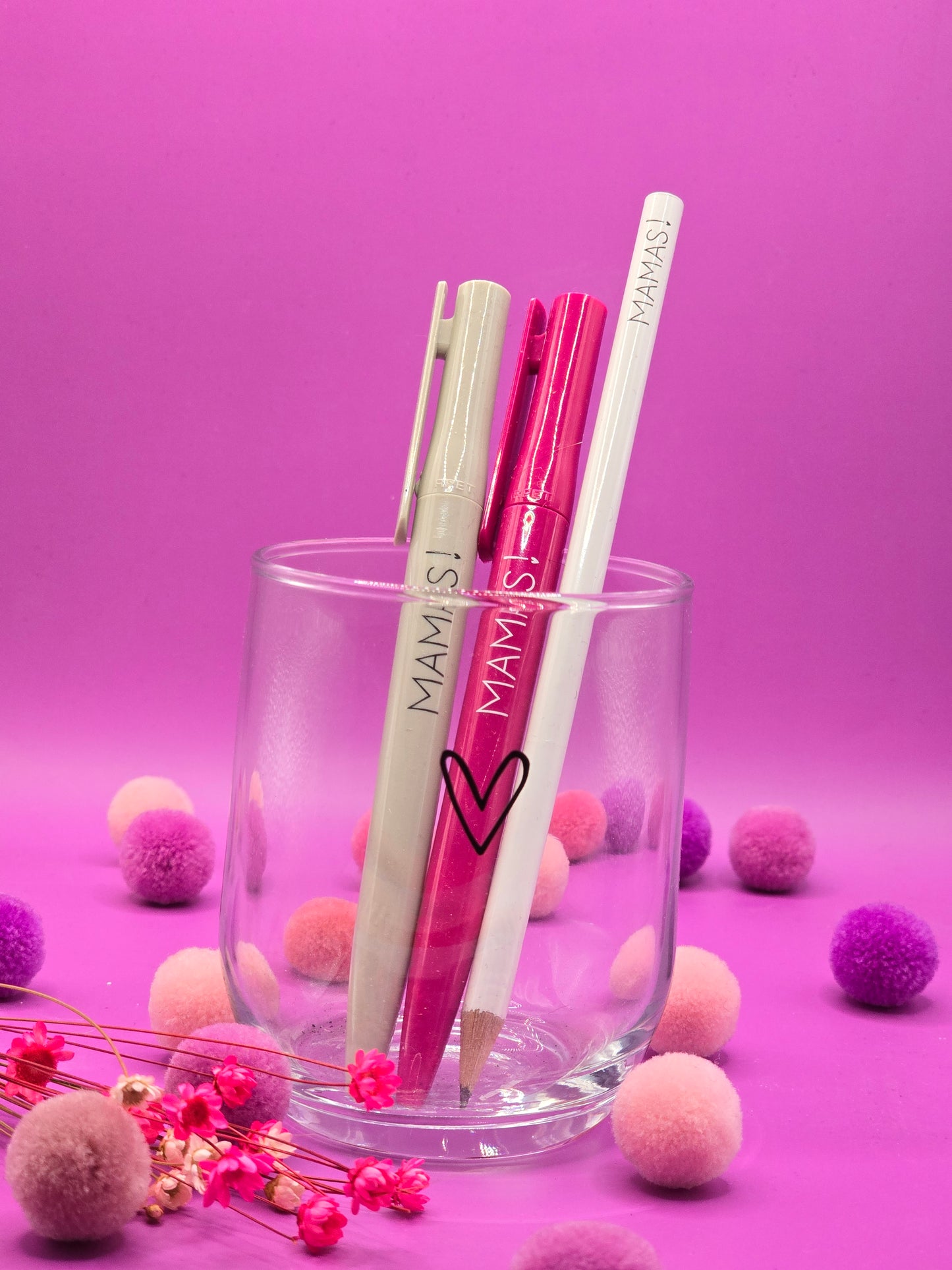 Bleistift + Kugelschreiber MAMAS