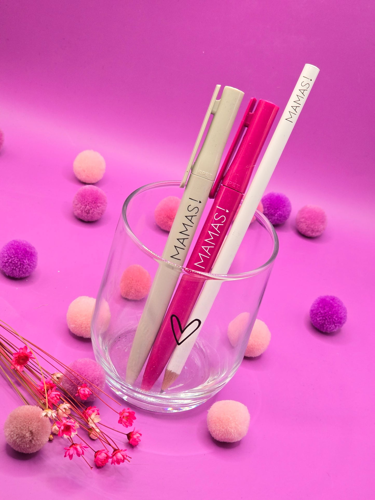 Bleistift + Kugelschreiber MAMAS