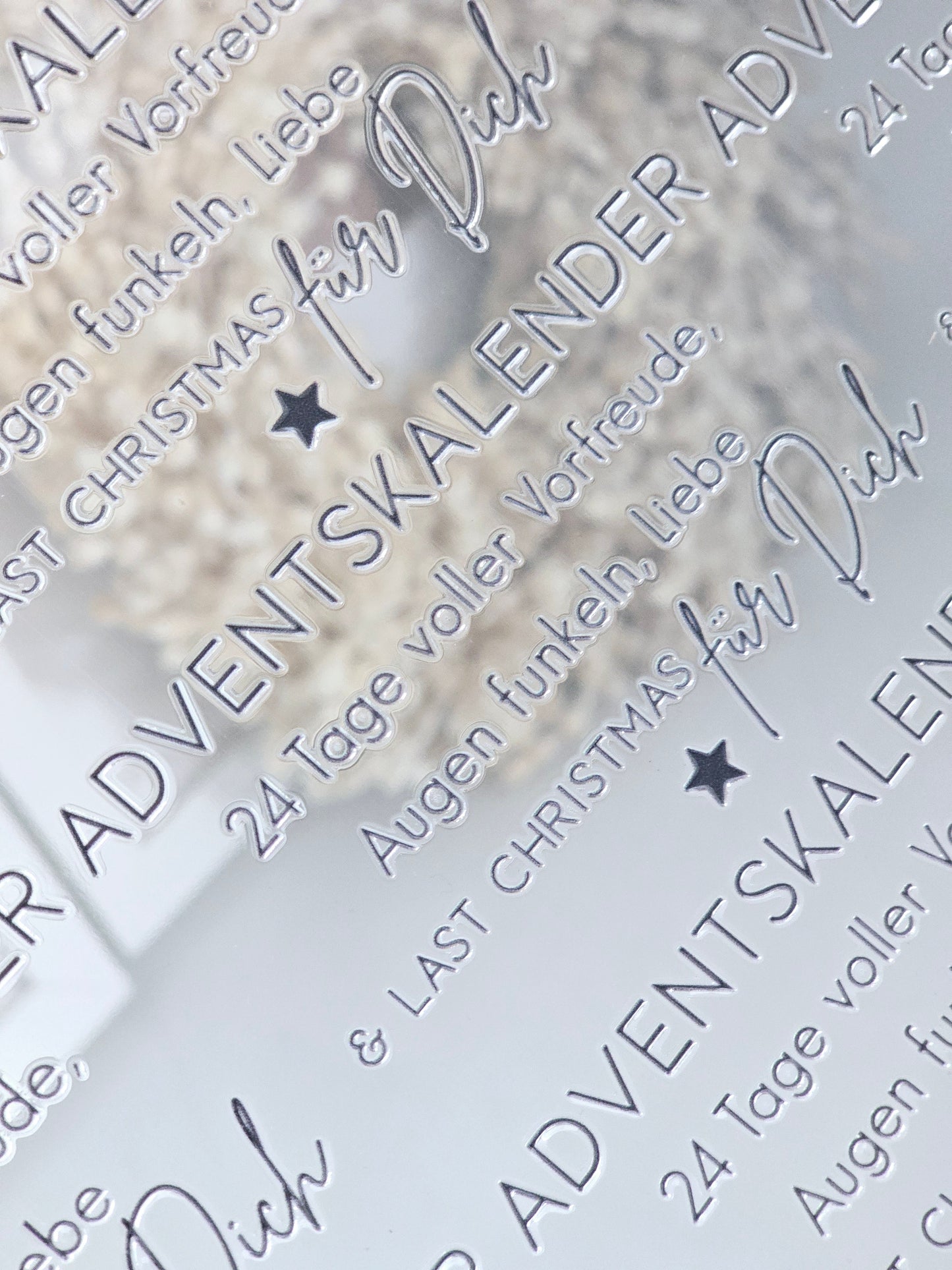 Rub On "Adventskalender"