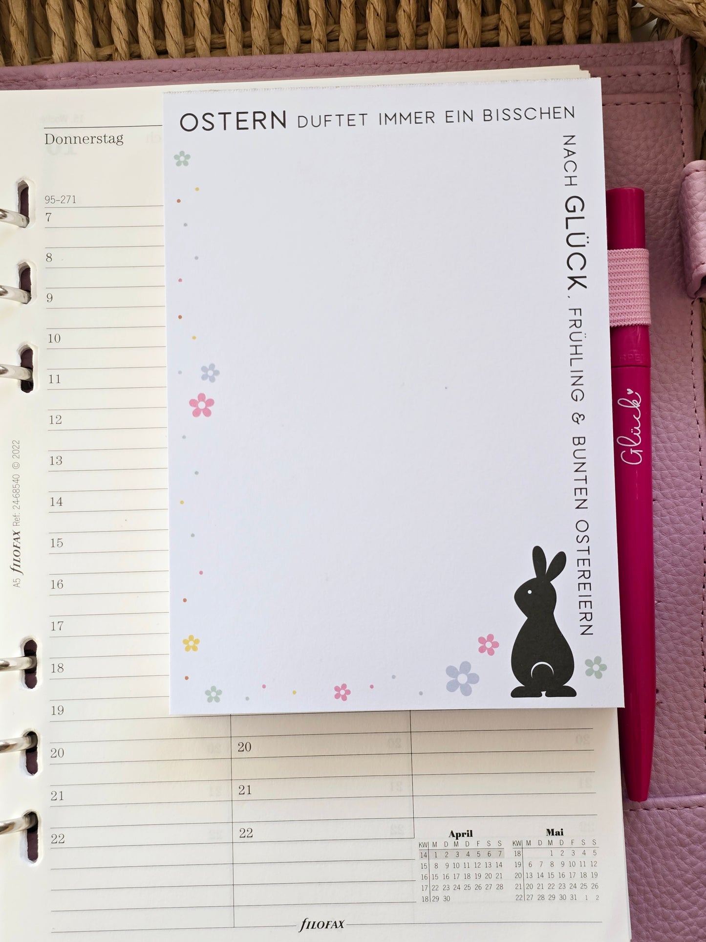 Notizblock "Ostern duftet immer ein bisschen...."