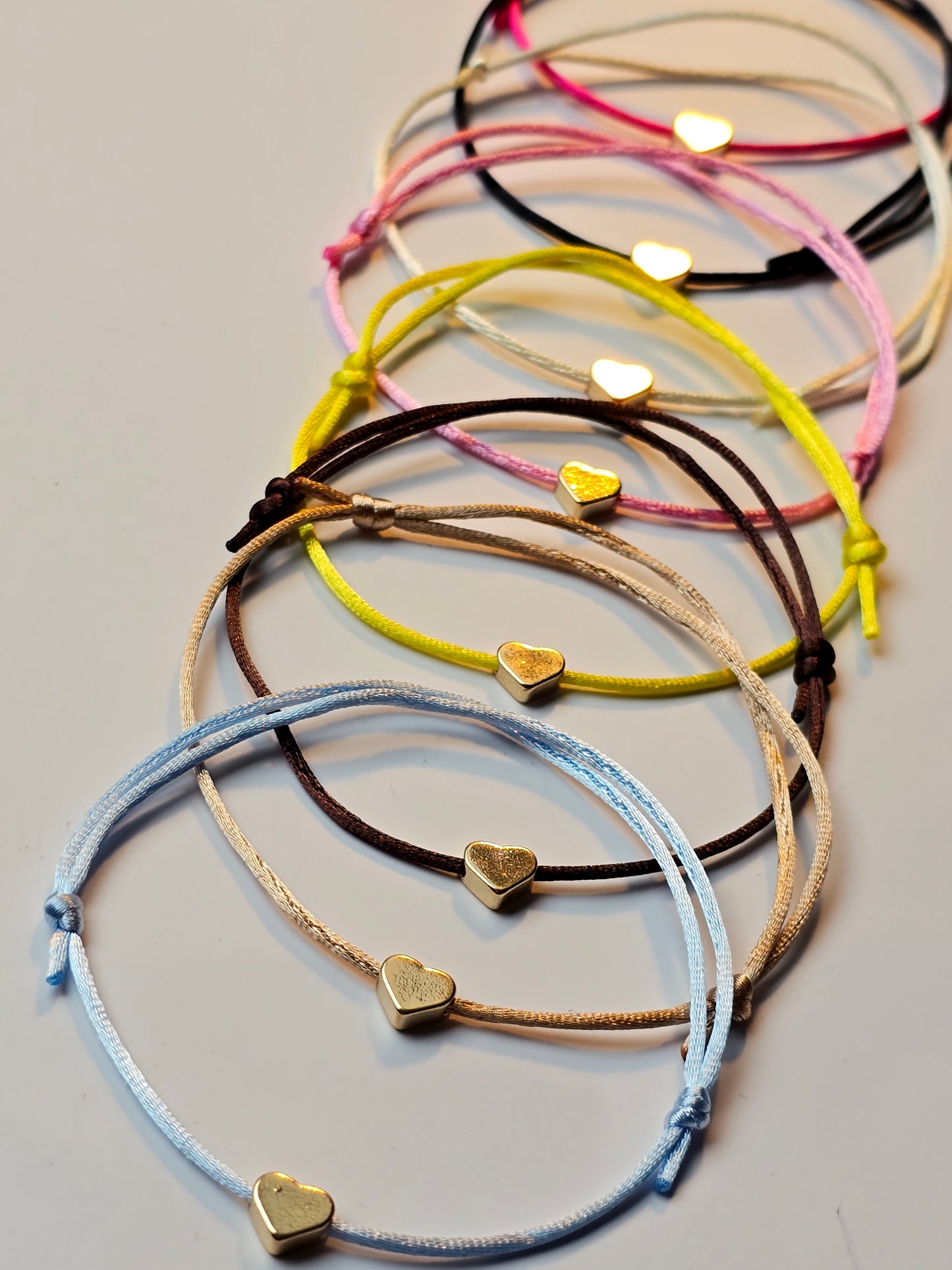Armband Herz (gold o. silber)