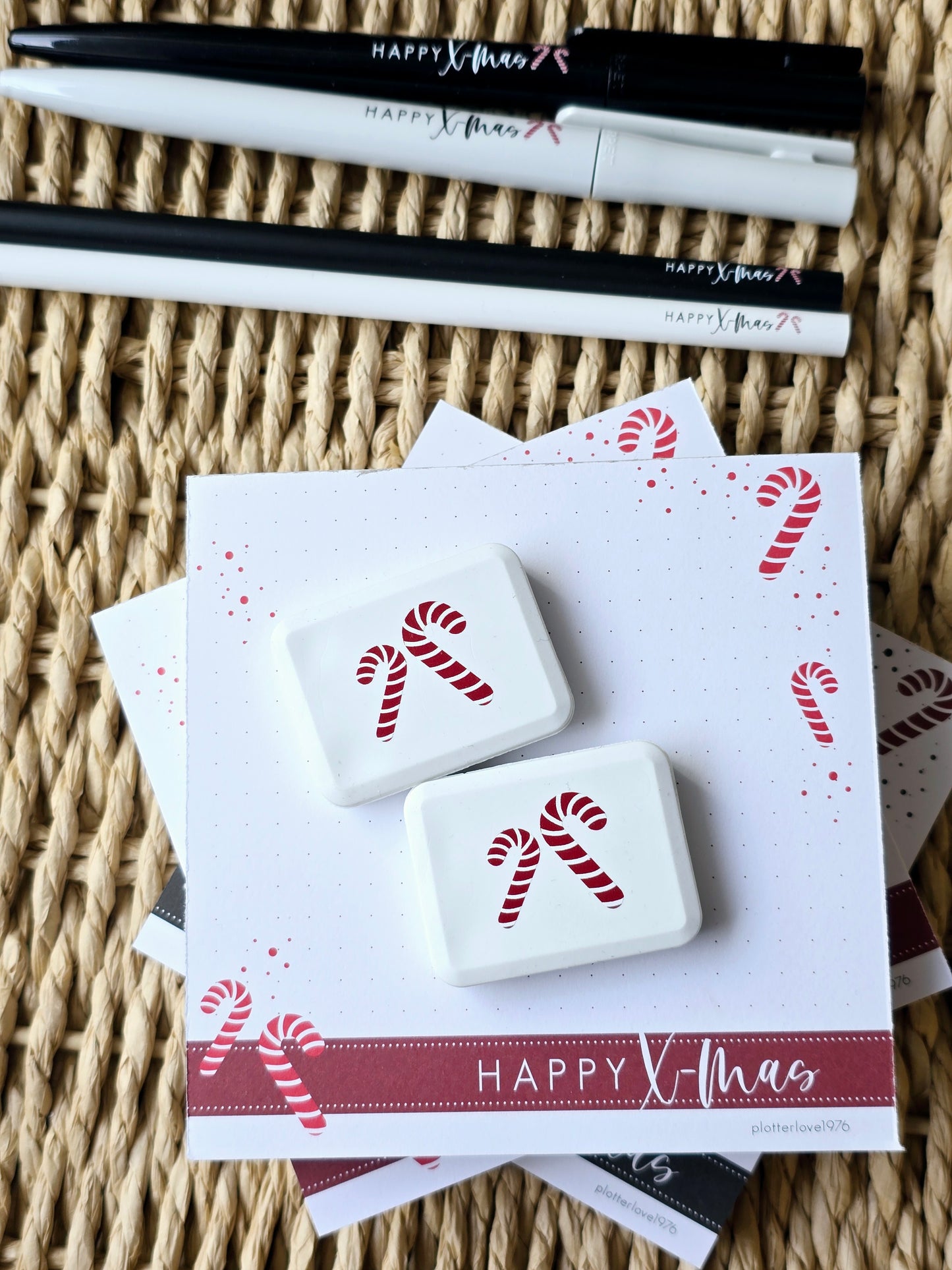 Radiergummi Zuckerstangen