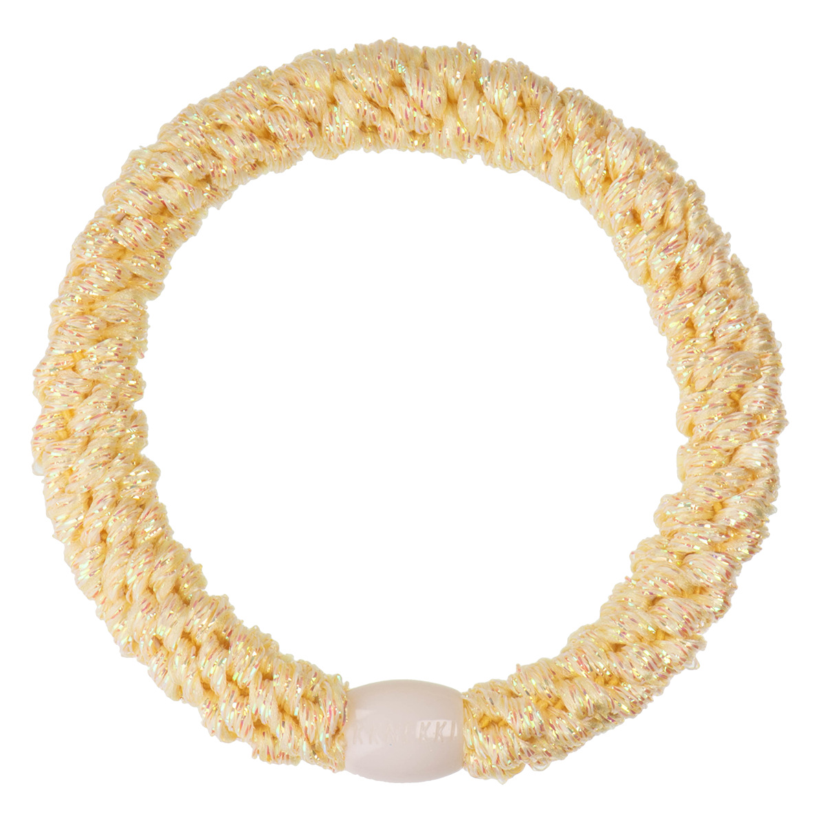 Knekki light yellow glitter 5260