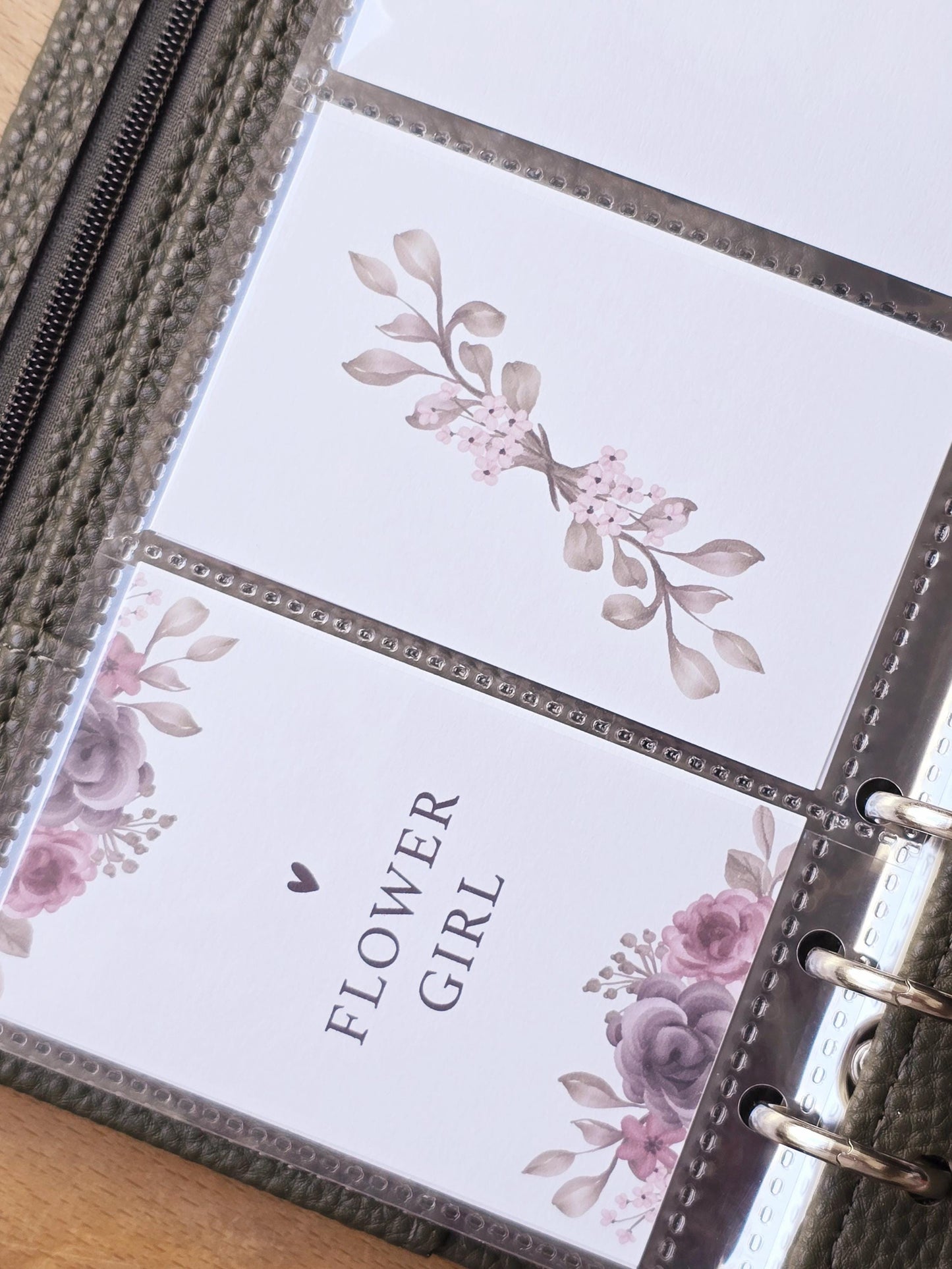 Kalender 2025 / A6 Planer / Bilder / Hülle / Kalendarium / Karten / Flower