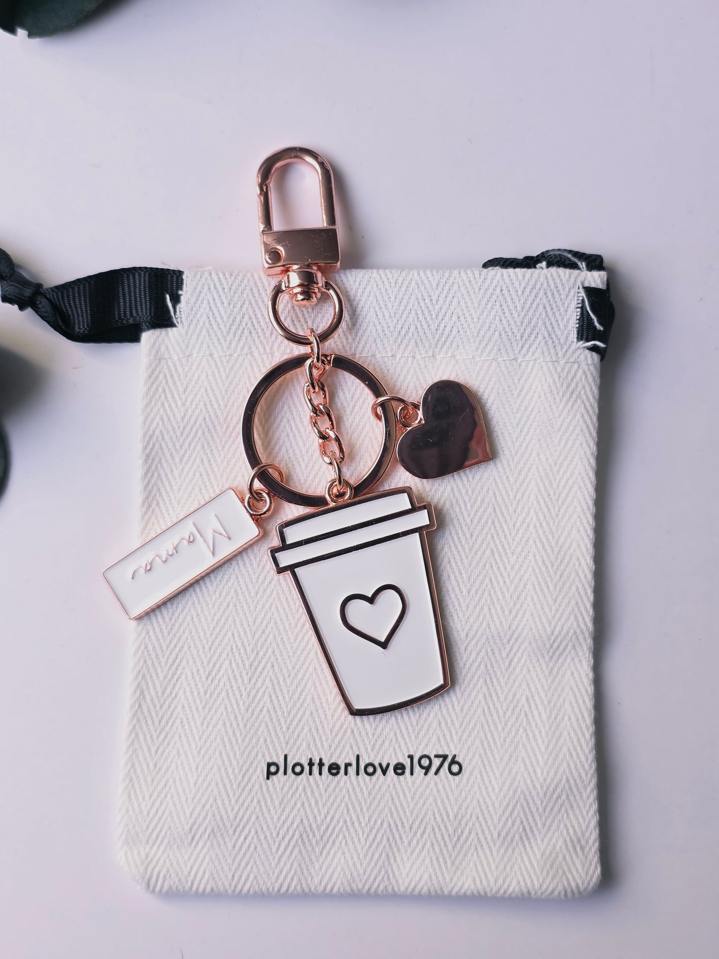 Schlüsselanhänger Coffee Love-Muttertag Edition rosegold