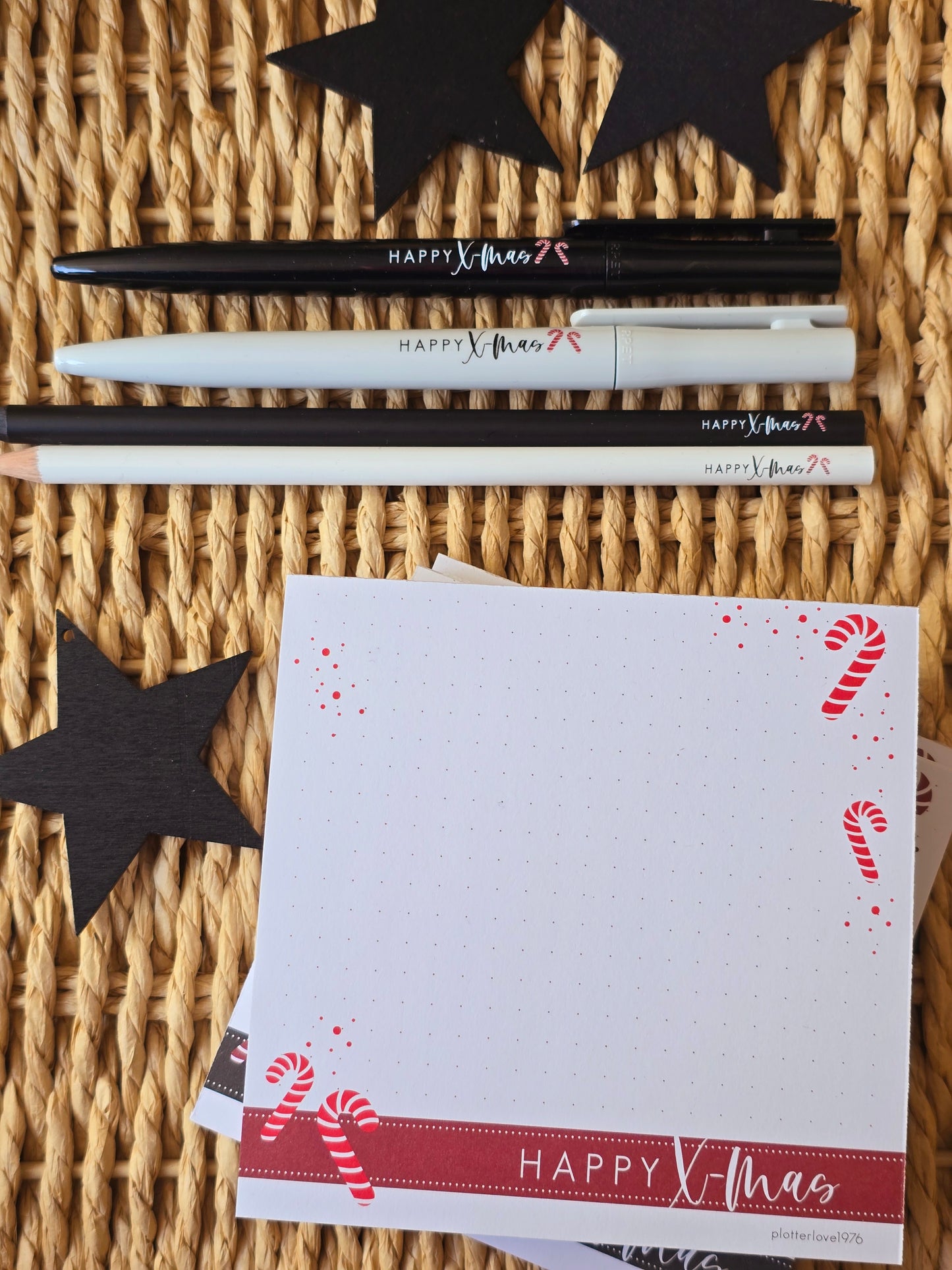 Kugelschreiber/Bleistift "Happy X-MAS" (2 Farben)