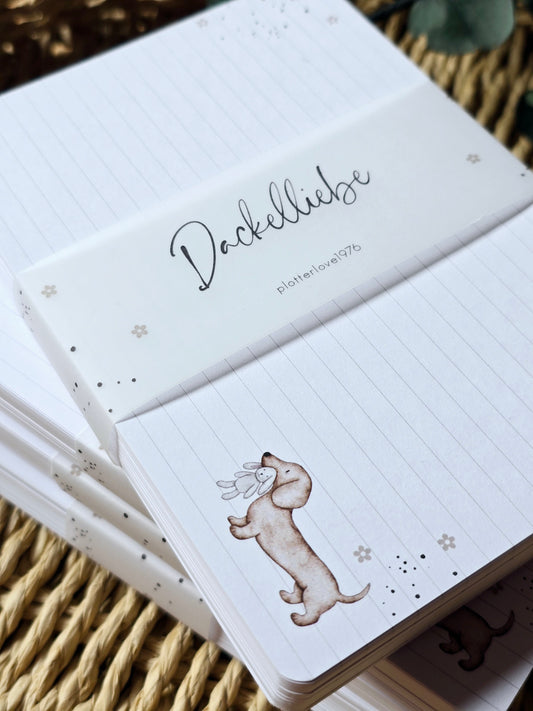 Karteikarten Dackel (A6)