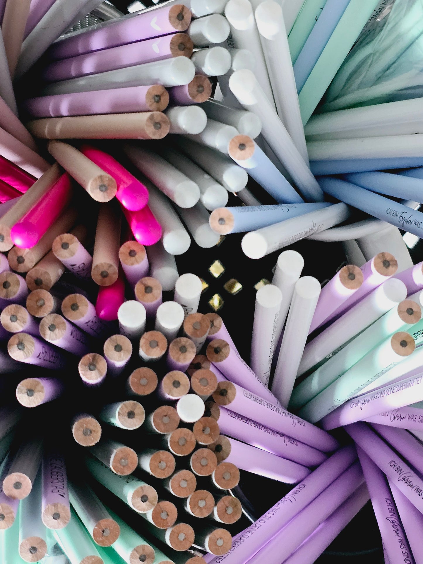 Bleistift Ich mach mir die Welt