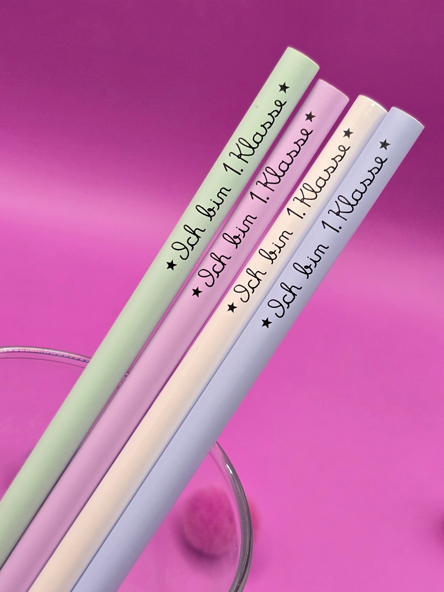Bleistift Ich bin 1. Klasse