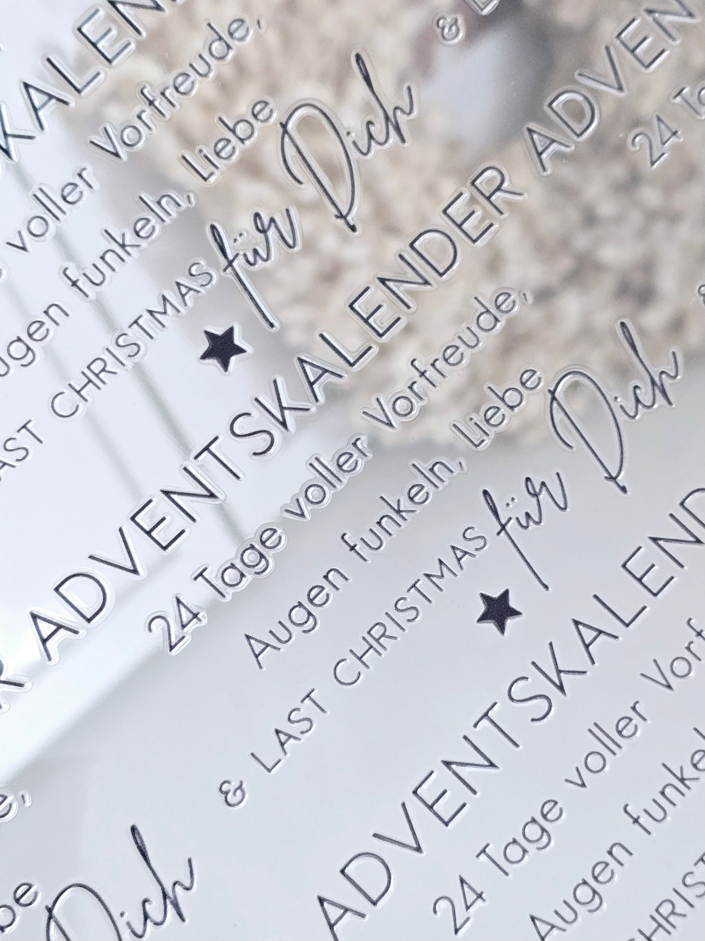 Rub On "Adventskalender"