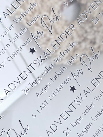 Rub On "Adventskalender"