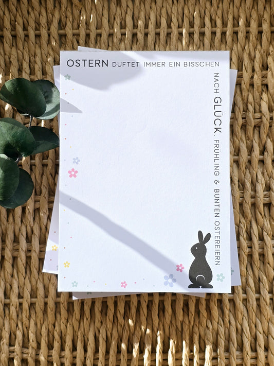 Notizblock "Ostern duftet immer ein bisschen...."