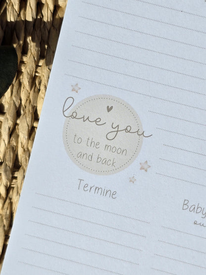 Notizblock "Hi Baby" in DIN A5