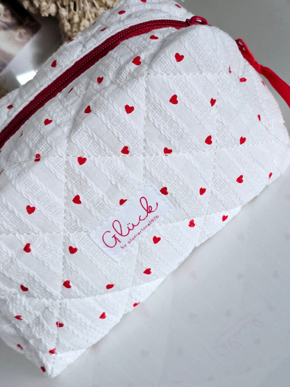 Tasche rote Herzen