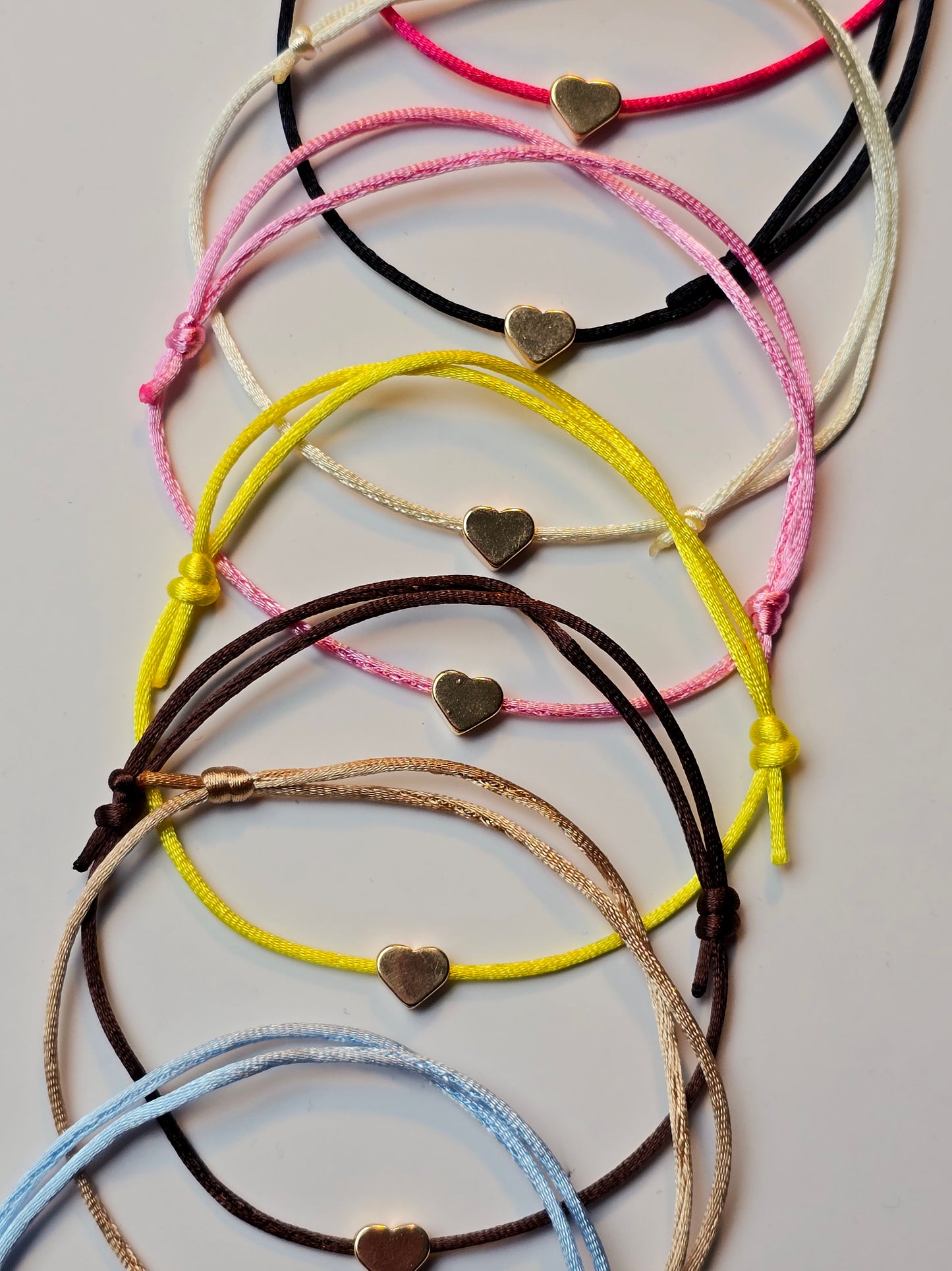 Armband Herz (gold o. silber)
