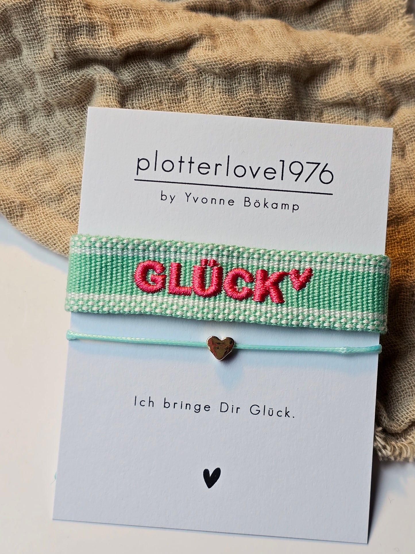 Armband Glück in 3 Farben