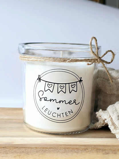Kerze Sommer Leuchten