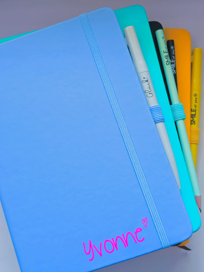Notizbuch A5 personalisiert (4 Farben)