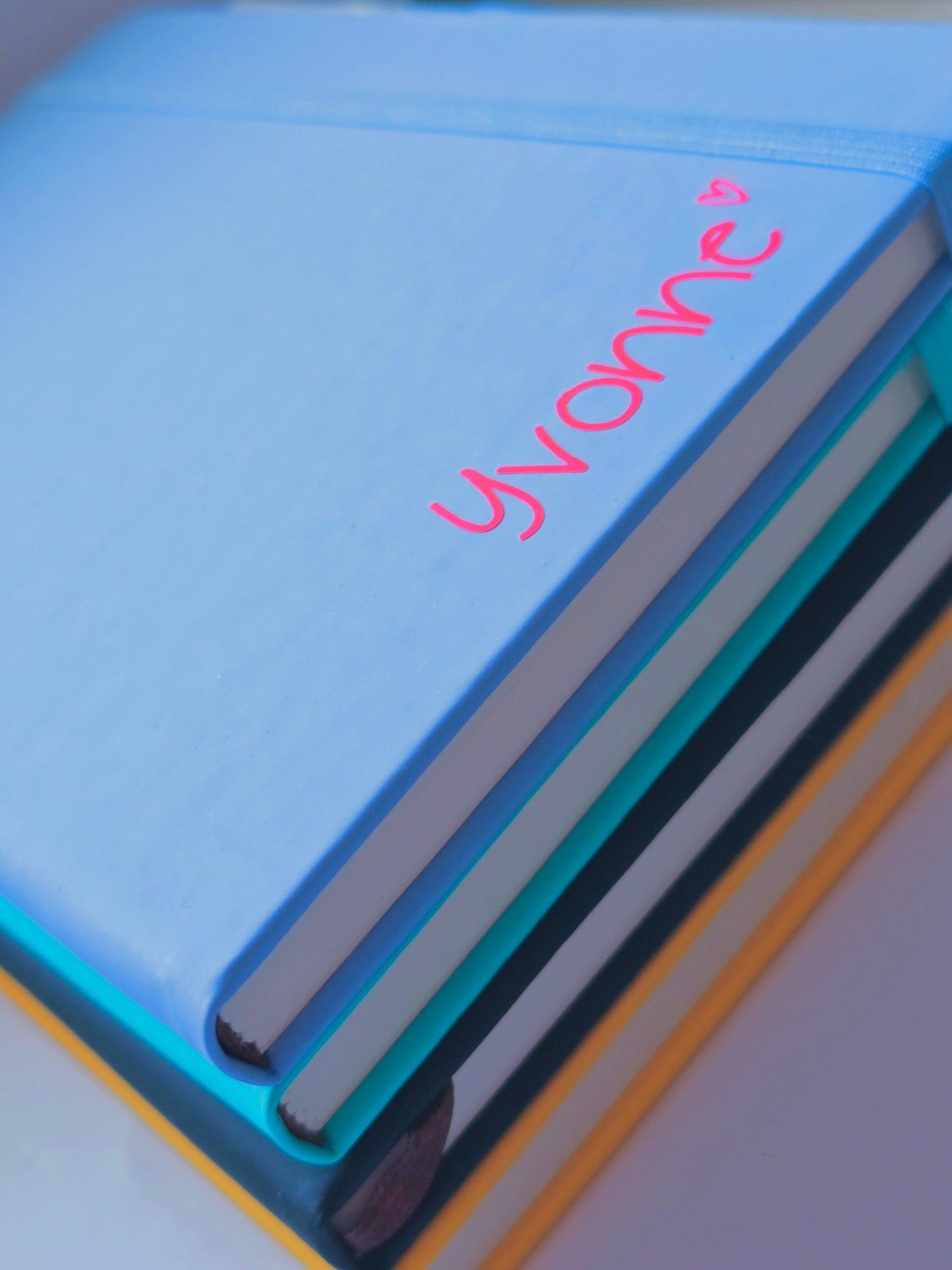 Notizbuch A5 personalisiert (4 Farben)