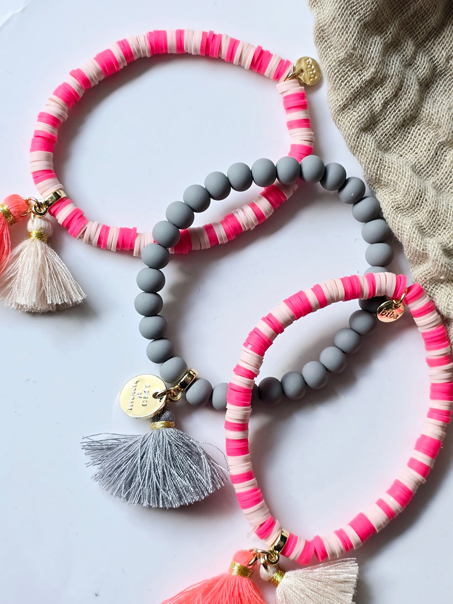 Armband SUMMER Puschel (2 Farben)