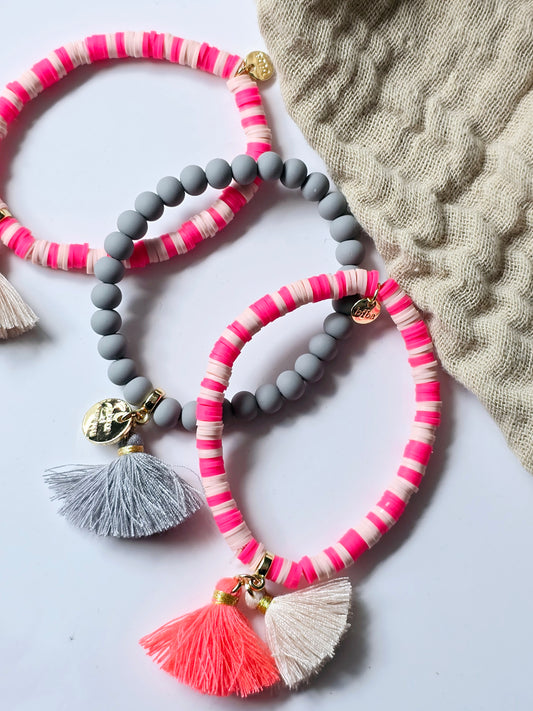 Armband SUMMER Puschel (2 Farben)