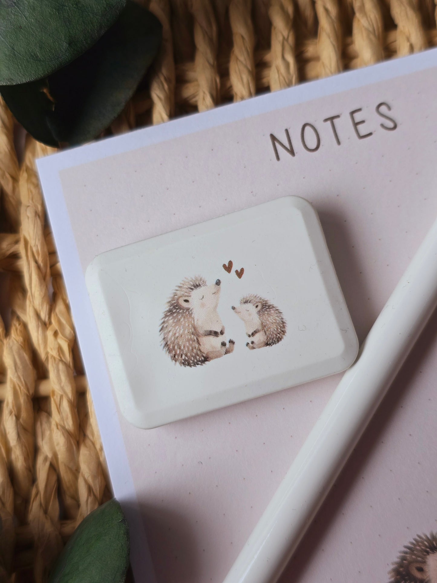 Notizblock "Igel NOTES" in 105 x 105