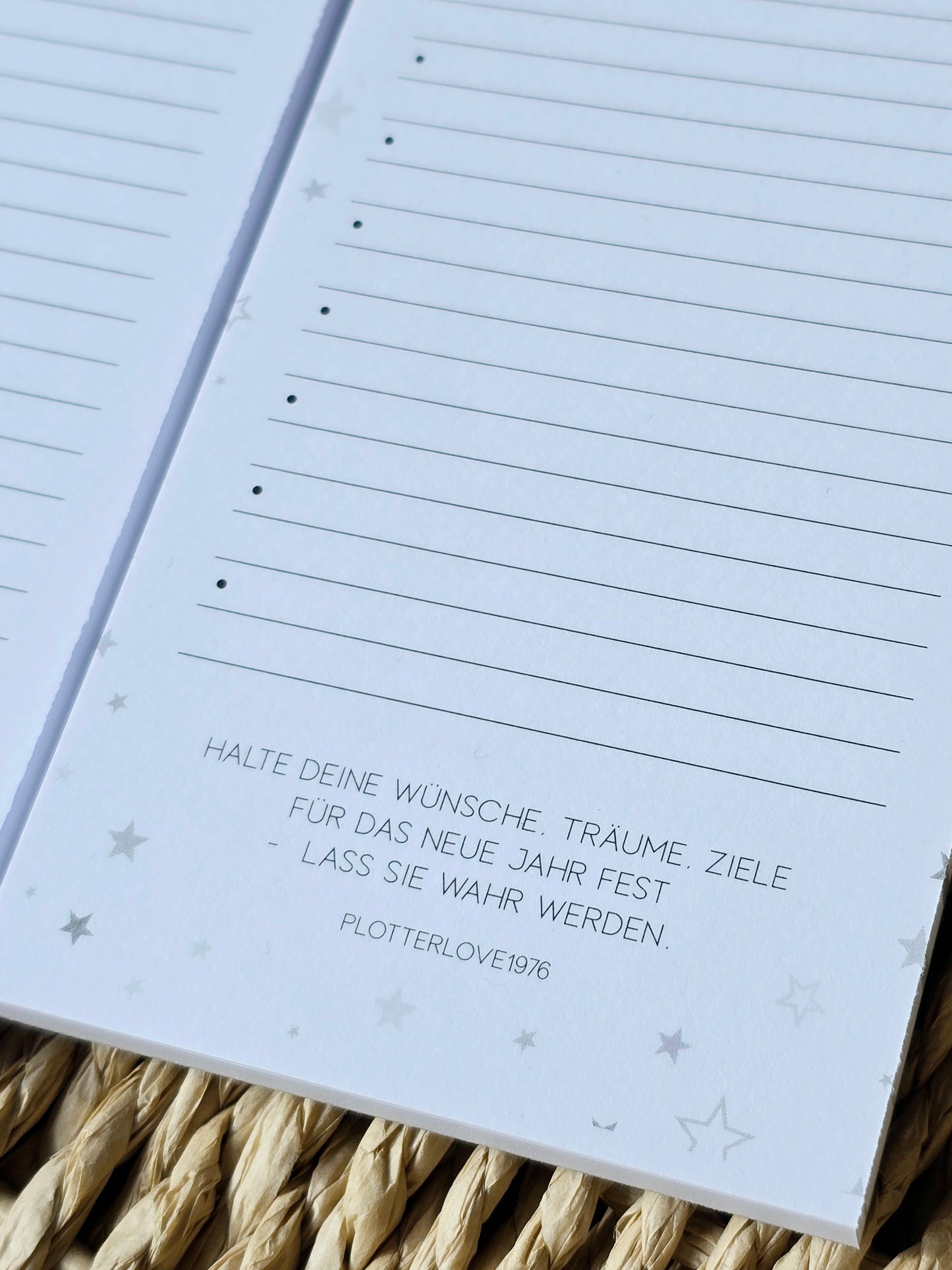 Notizblock "Hello 2026" Bucket List (2 Varianten)