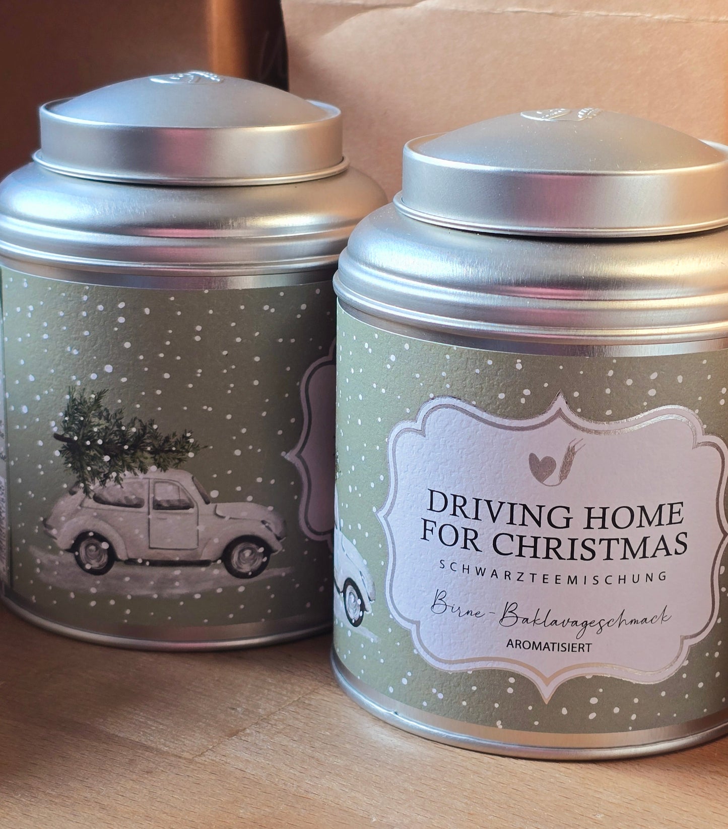 Tee "Driving Home for Christmas"- 100 g (Dose)