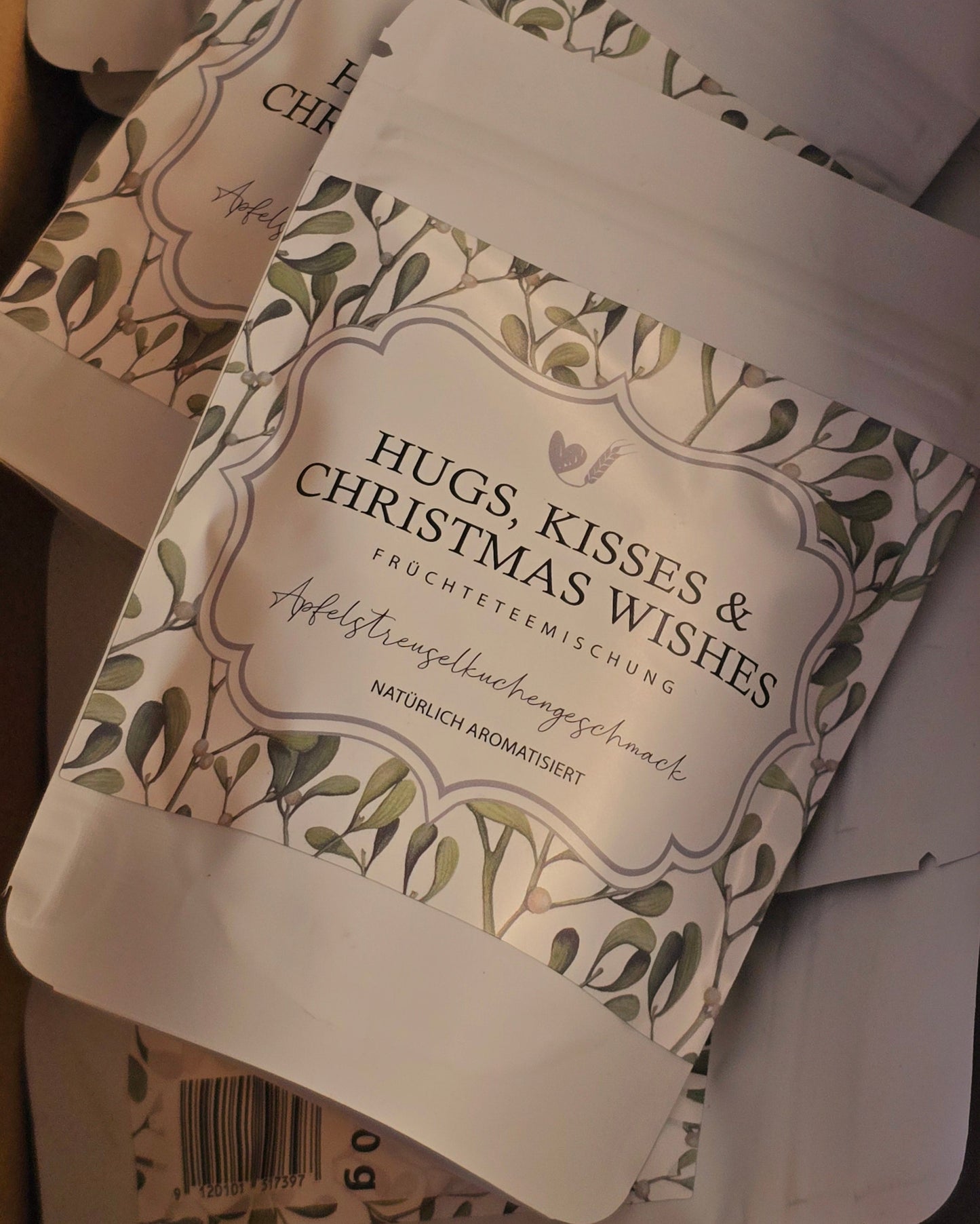 Tee "Hugs, Kisses & Christmas Wishes" - 30 g