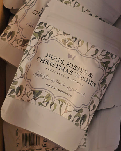 Tee "Hugs, Kisses & Christmas Wishes" - 30 g