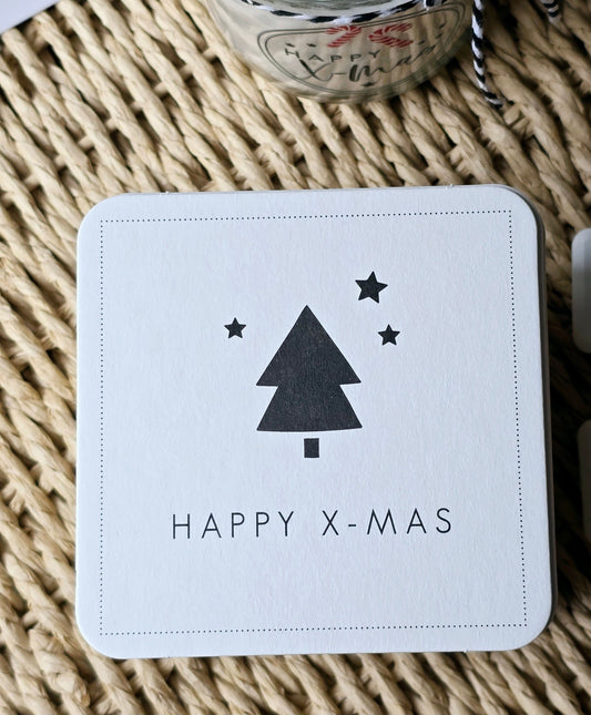 Untersetzer "HAPPY X-MAS"