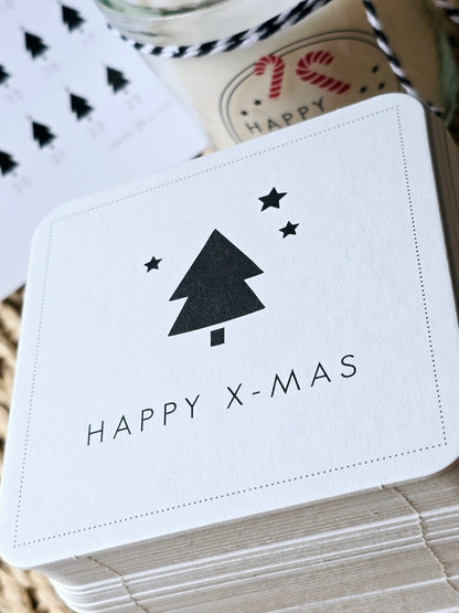 Untersetzer "HAPPY X-MAS"