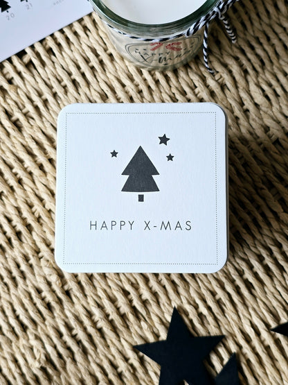 Untersetzer "HAPPY X-MAS"