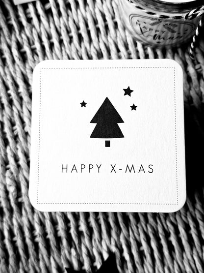 Untersetzer "HAPPY X-MAS"