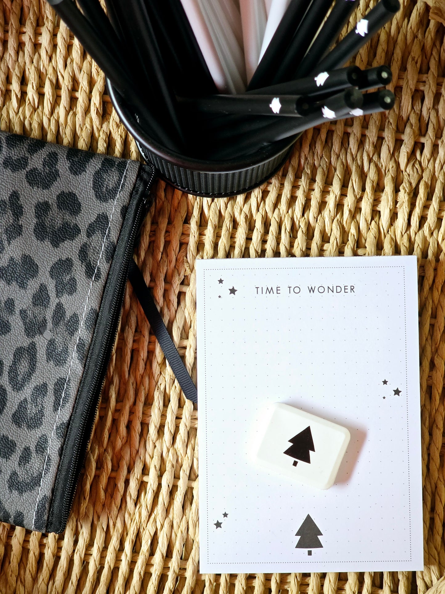 Notizblock "TIME TO WONDER" in A6
