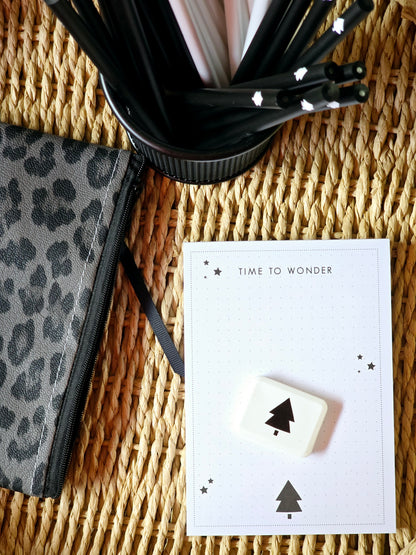 Notizblock "TIME TO WONDER" in A6
