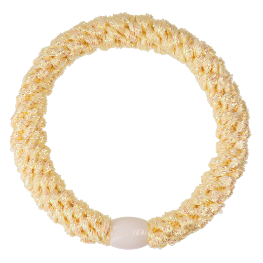Knekki light yellow glitter 5260
