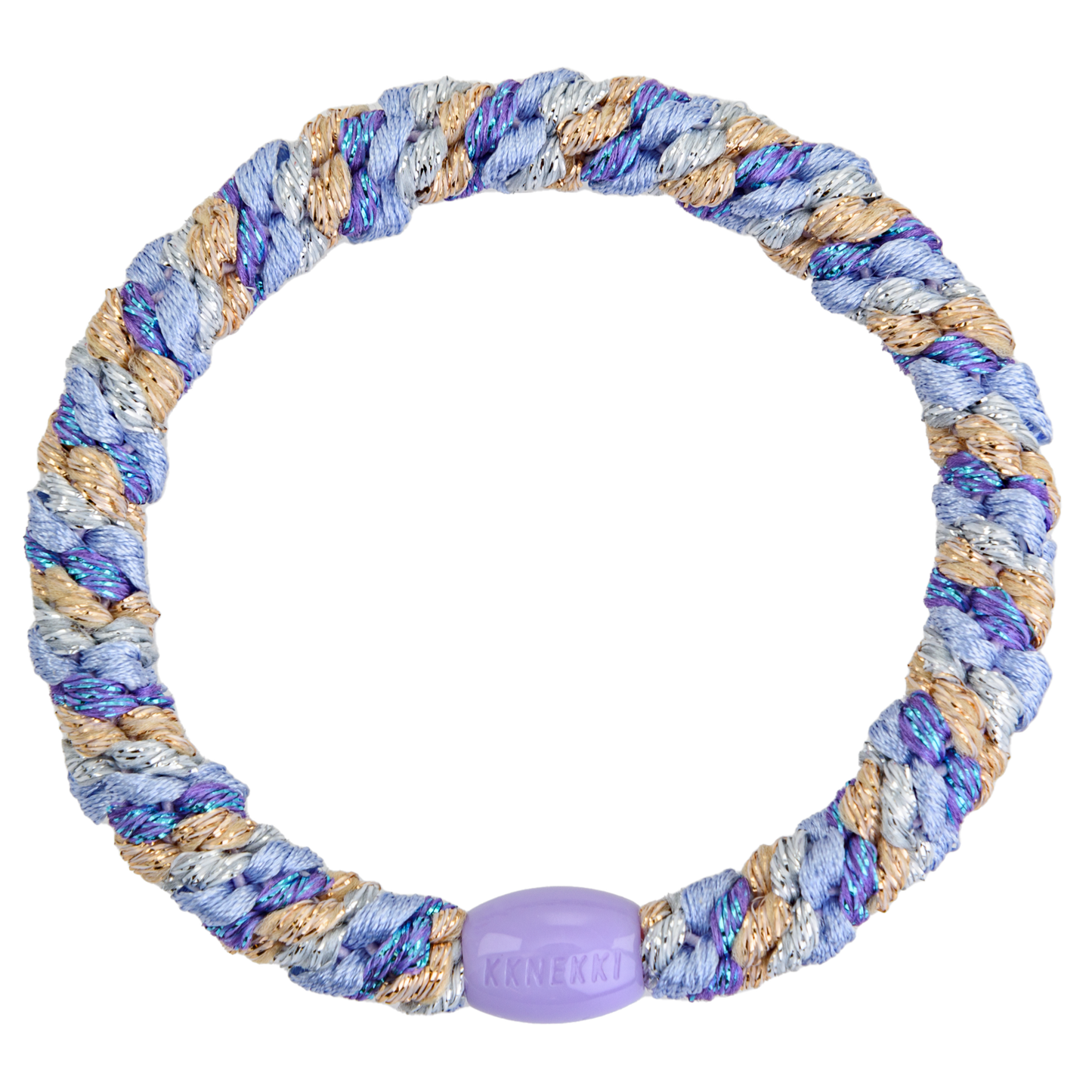 Knekki purple silver gold 5536