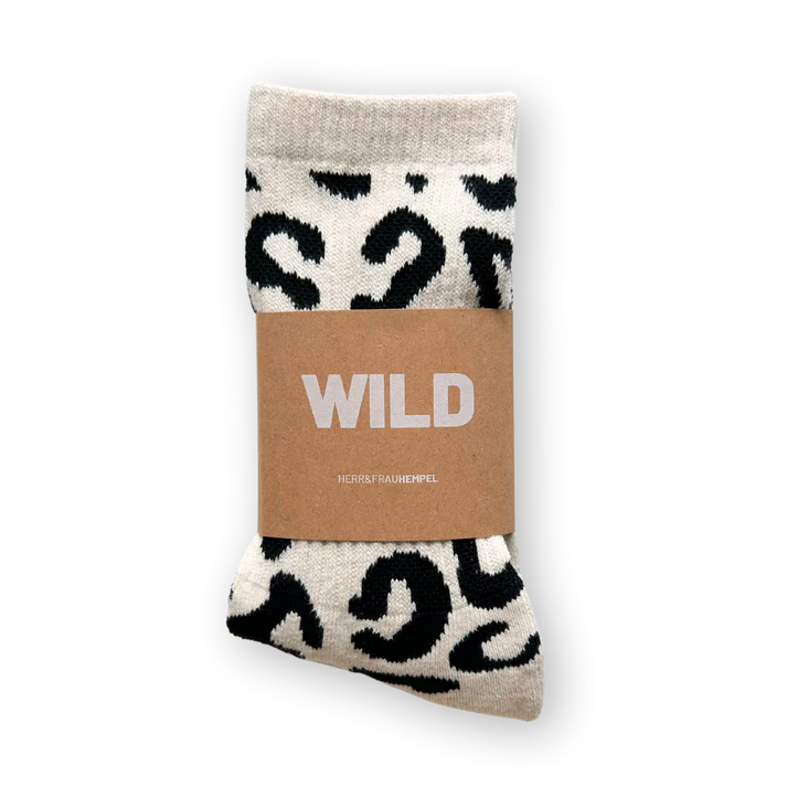 Socken HERR&FRAUHEMPEL Motiv: LEO (2 Größen)