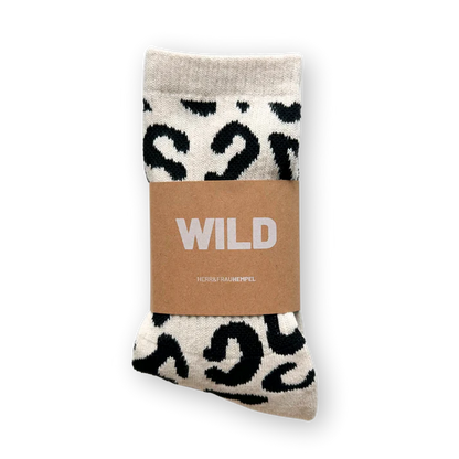 Socken HERR&FRAUHEMPEL Motiv: LEO (2 Größen)