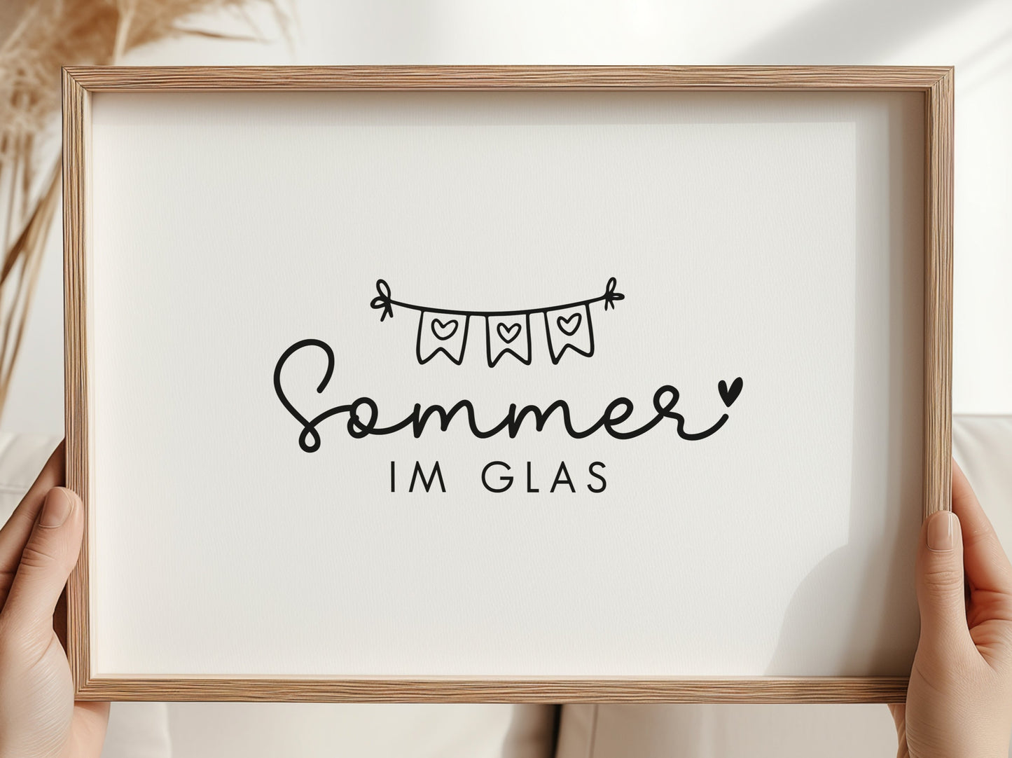 Rub On "Sommer im Glas" (2 Größen/3 Farben)