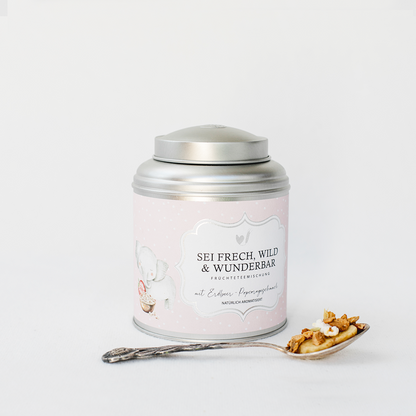 Tee "Sei frech, wild & wunderbar" - 130g (Dose)