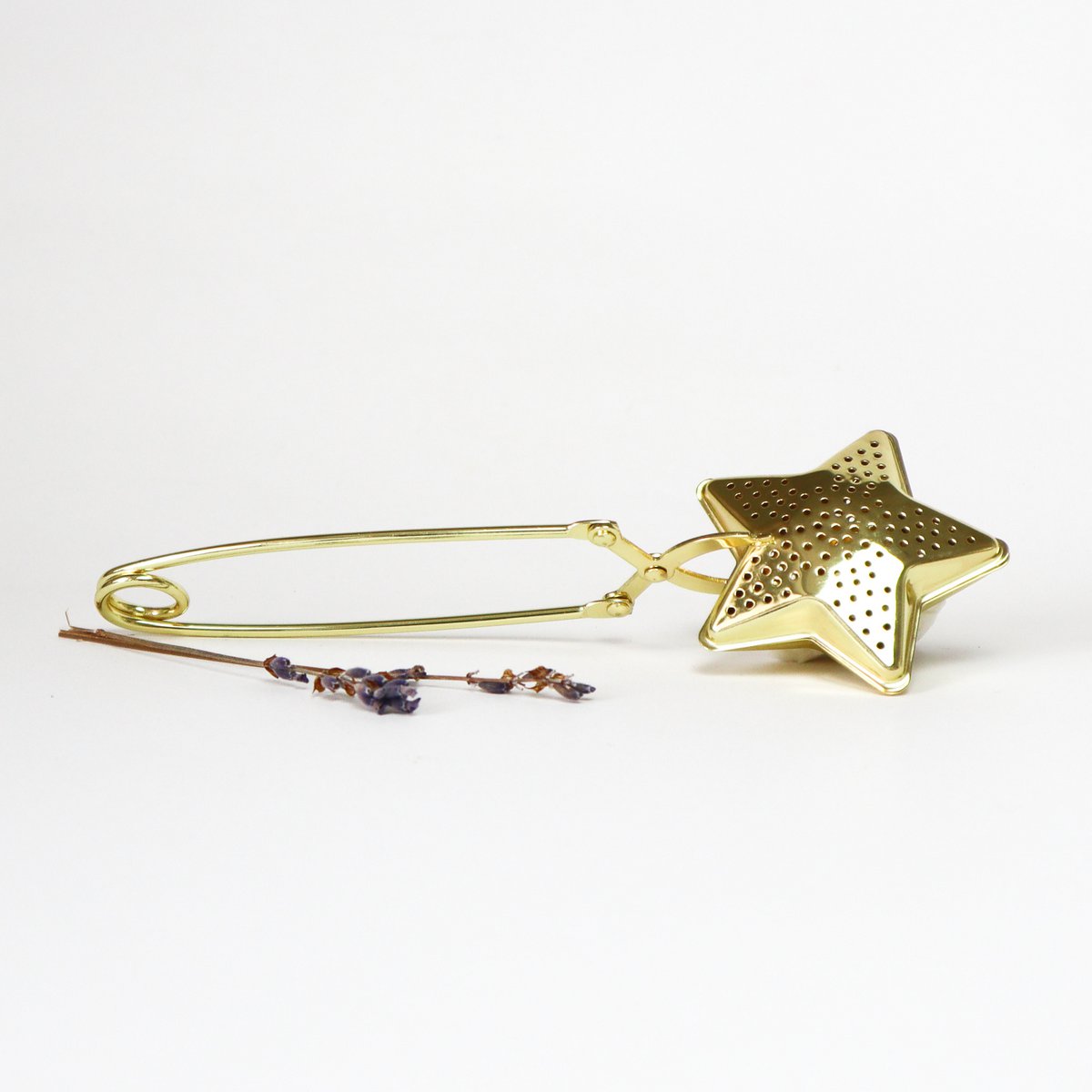 Teezange "Stern" (gold)