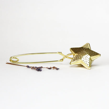 Teezange "Stern" (gold)