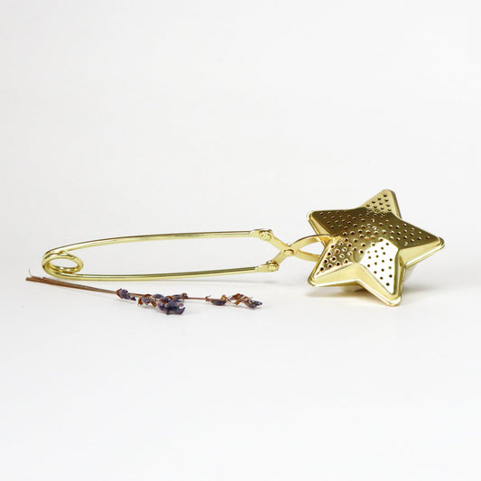 Teezange "Stern" (gold)