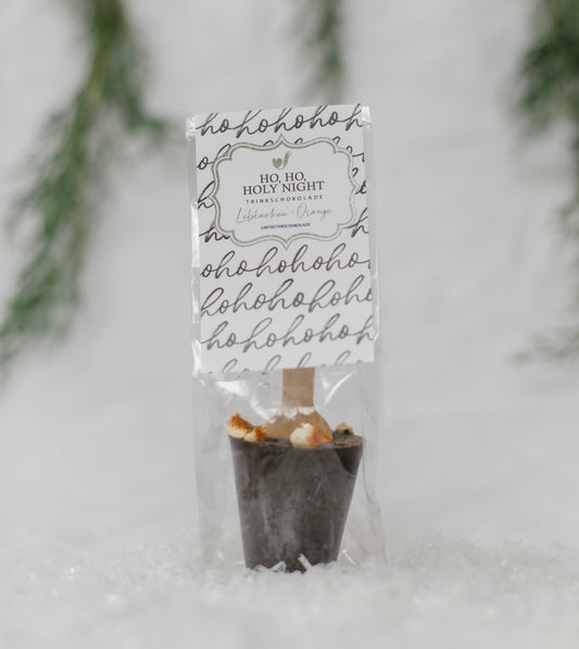 Tee "Ho, Ho, holy night" - Trinkschokolade