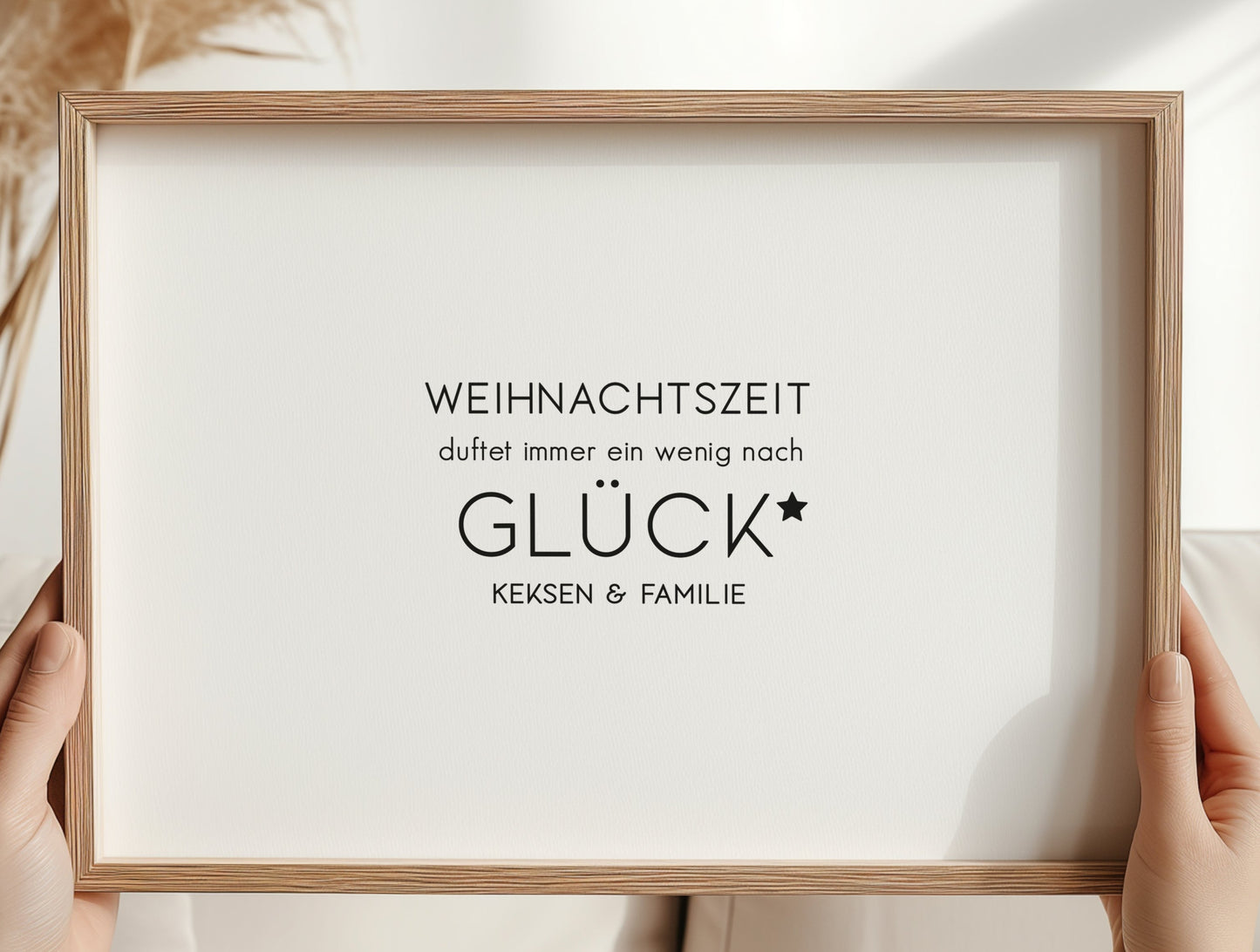 Rub On "Weihnachtszeit duftet immer...."