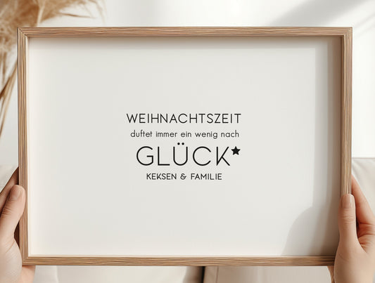 Rub On "Weihnachtszeit duftet immer...."