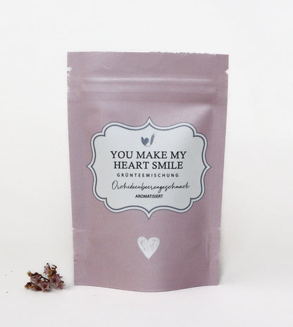 Tee "You make my heart smile" - 15g