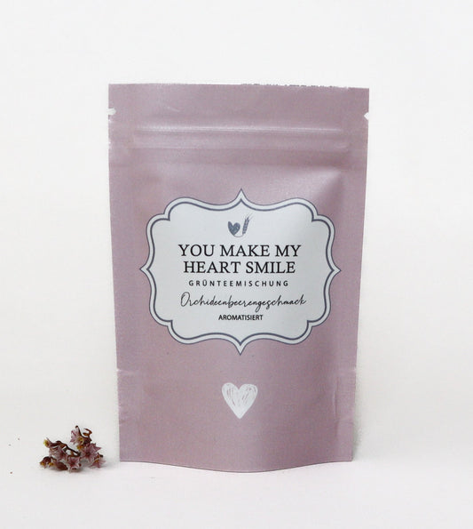 Tee "You make my heart smile" - 15g